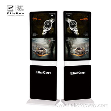 Signage for hotels LCD rotating 43 inch Screen